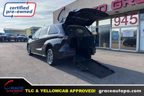 Red 2024 Toyota Sienna LE for sale in Morrisville, PA