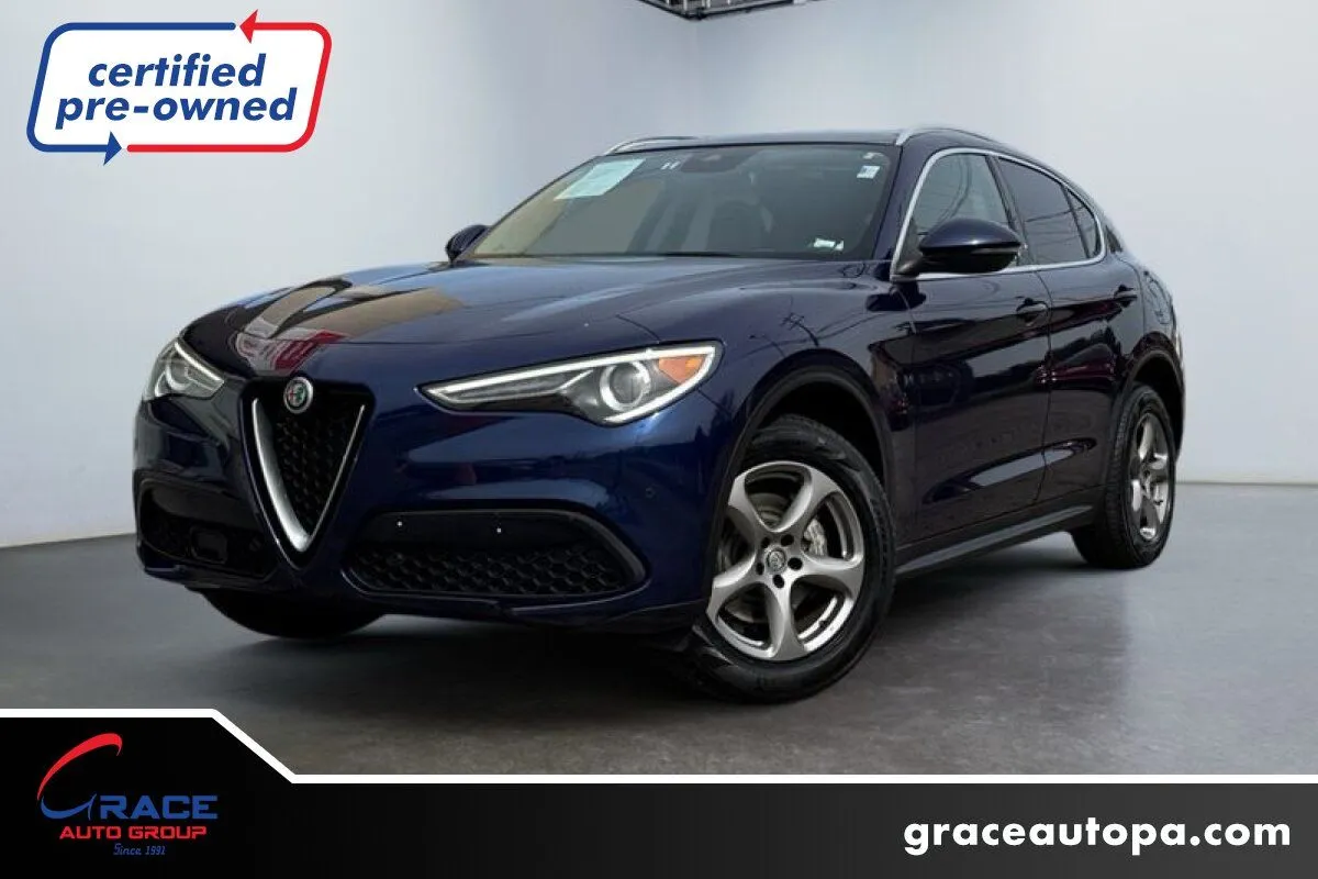 Blue 2021 Alfa Romeo Stelvio Sprint for sale in Morrisville, PA