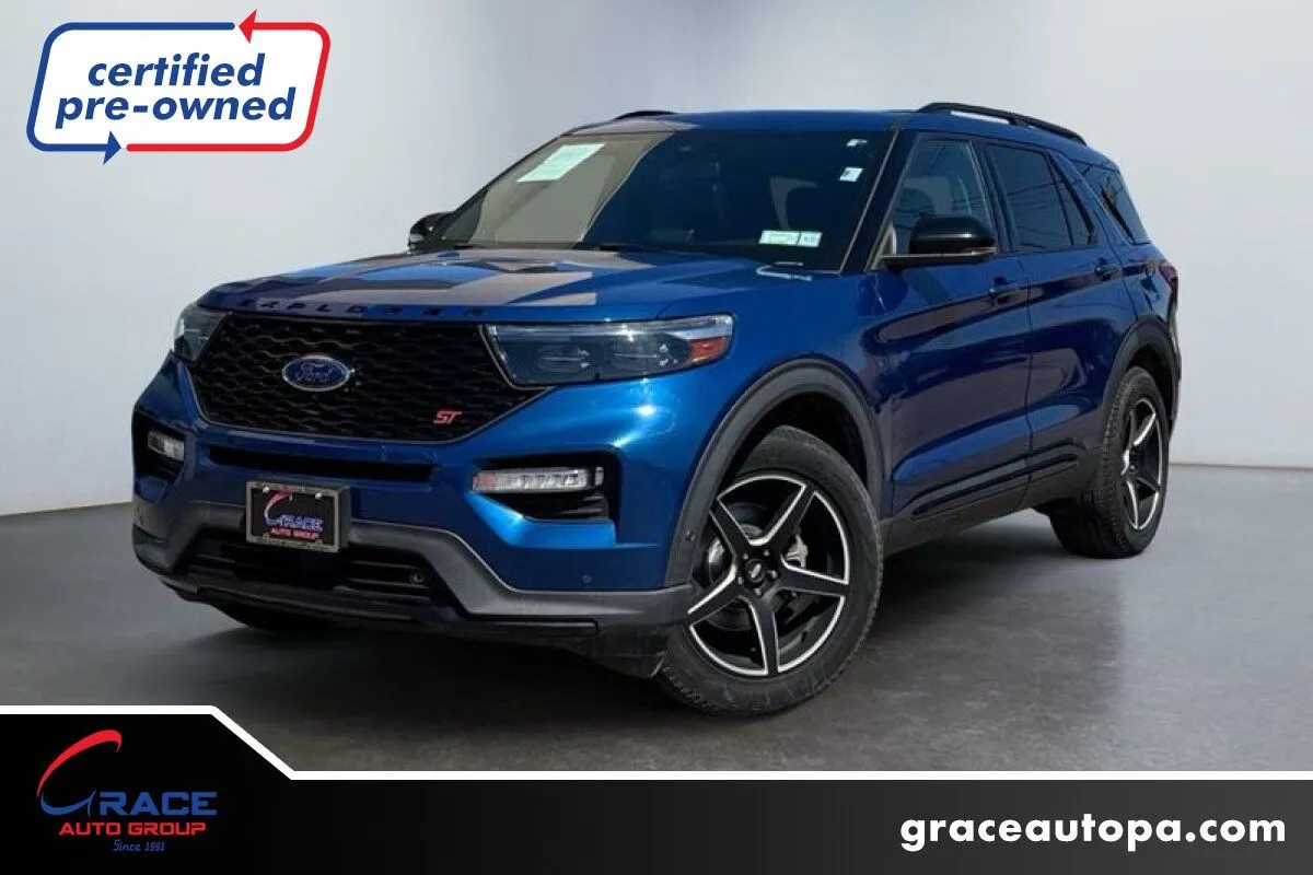 Silver 2020 Ford Explorer ST for sale in Morrisville, PA