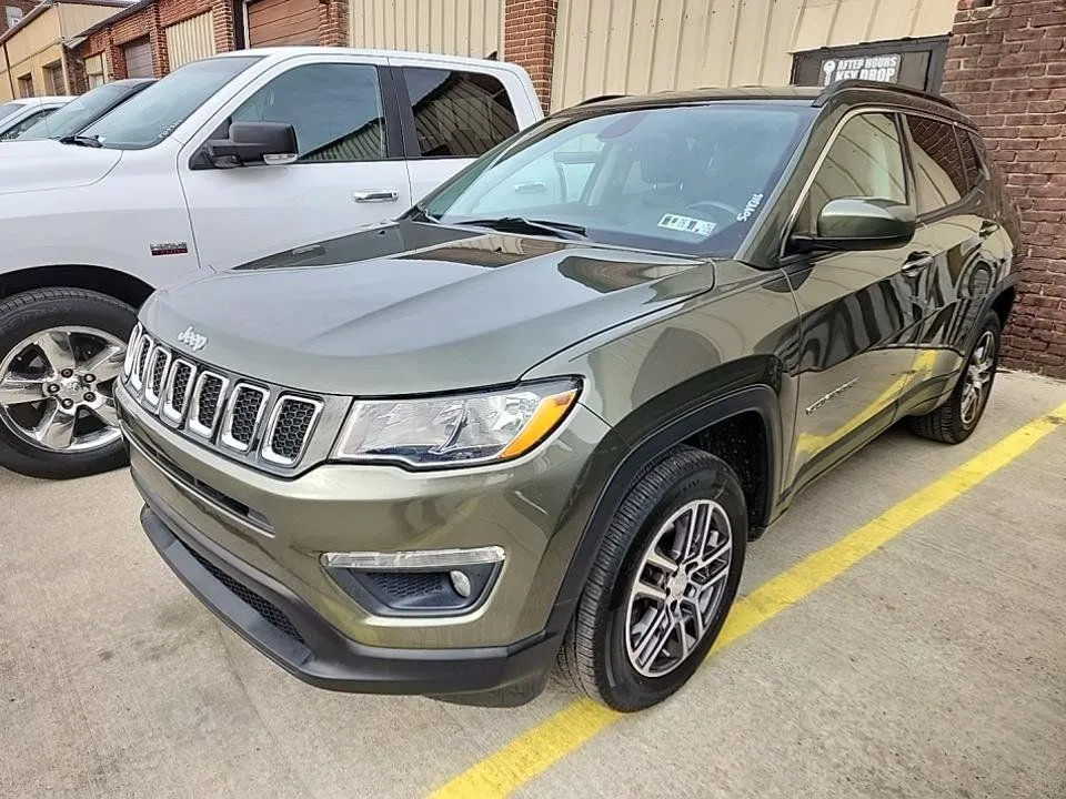 Blue 2017 Jeep New Compass Latitude 4x4 for sale in Morrisville, PA