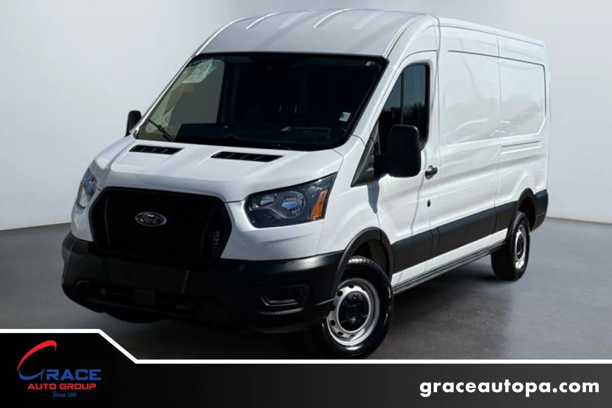 White 2025 Ford Transit 250 Medium Roof for sale in Morrisville, PA