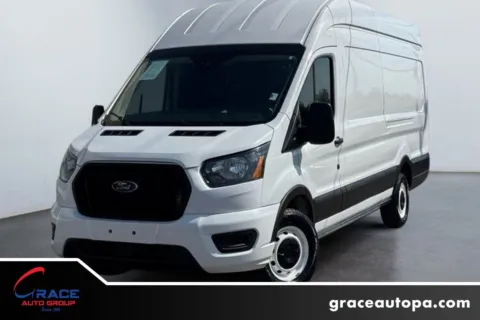 White 2023 Ford Transit 250 High Roof Extended for sale in Morrisville, PA