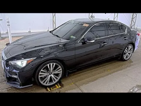 Black 2021 INFINITI Q50 SENSORY AWD for sale in Morrisville, PA