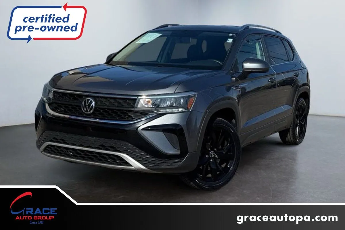 Gray 2022 Volkswagen Taos 1.5T SE for sale in Morrisville, PA