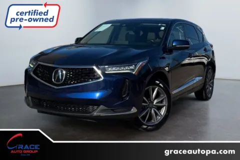 Blue 2022 Acura RDX Technology Package for sale in Morrisville, PA