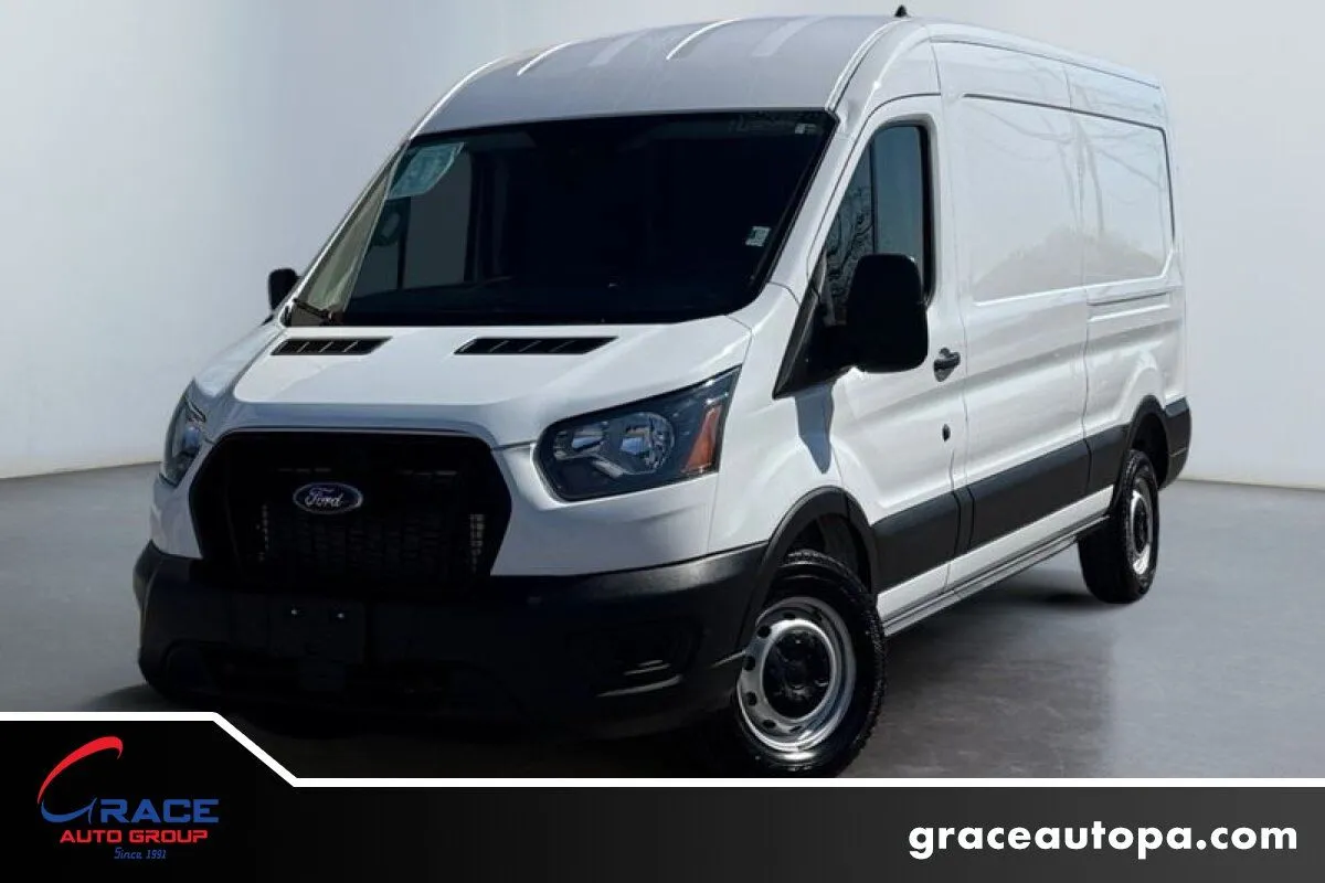 White 2025 Ford Transit 250 Medium Roof for sale in Morrisville, PA