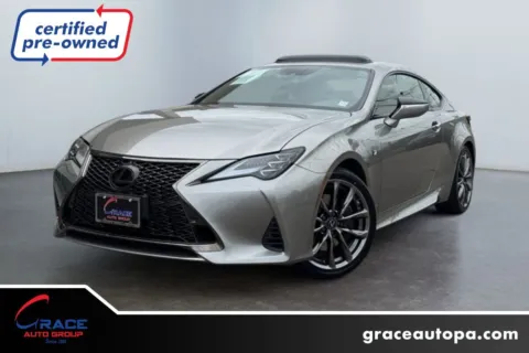 White 2019 Lexus RC 350 F SPORT for sale in Morrisville, PA