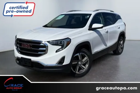 Blue 2020 GMC Terrain AWD SLT for sale in Morrisville, PA