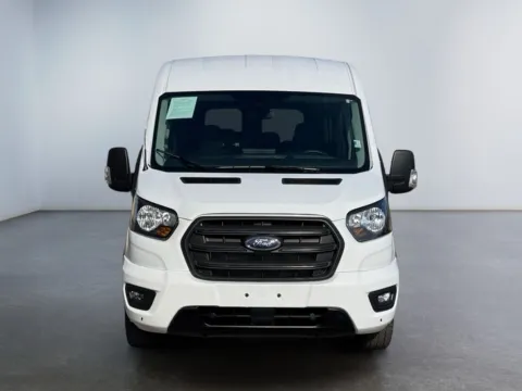 Photos of 2024 Ford Transit 350 XLT Medium Roof 15 Passenger for sale in Morrisville, PA at Grace Auto Group