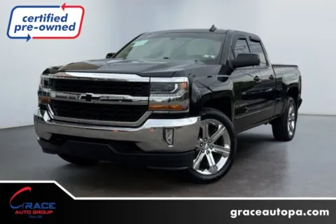 Black 2017 Chevrolet Silverado 1500 1LT for sale in Morrisville, PA