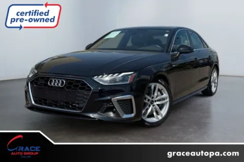 Black 2024 Audi A4 Premium Plus 45 TFSI S line quattro S tronic for sale in Morrisville, PA