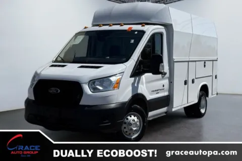 Blue 2023 Ford Transit 350 HD Cutaway for sale in Morrisville, PA