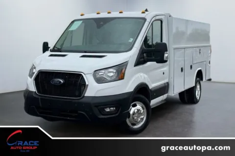 White 2023 Ford Transit 350 Cutaway for sale in Morrisville, PA
