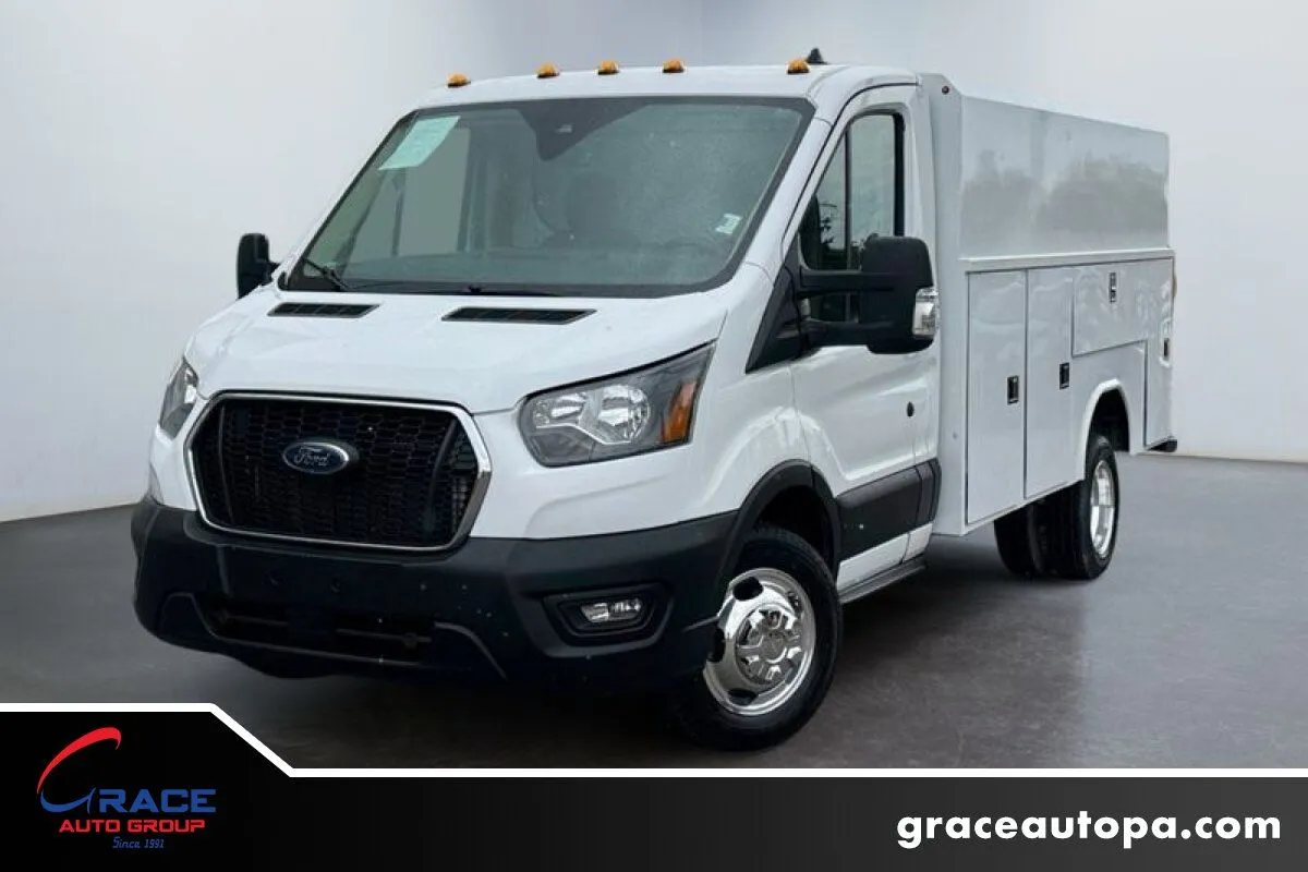 White 2023 Ford Transit 350 Cutaway for sale in Morrisville, PA
