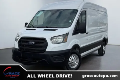 Blue 2023 Ford Transit 250 Medium Roof AWD for sale in Morrisville, PA