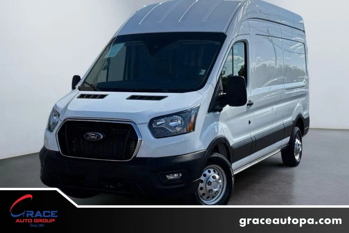 White 2024 Ford Transit 350 Medium Roof for sale in Morrisville, PA