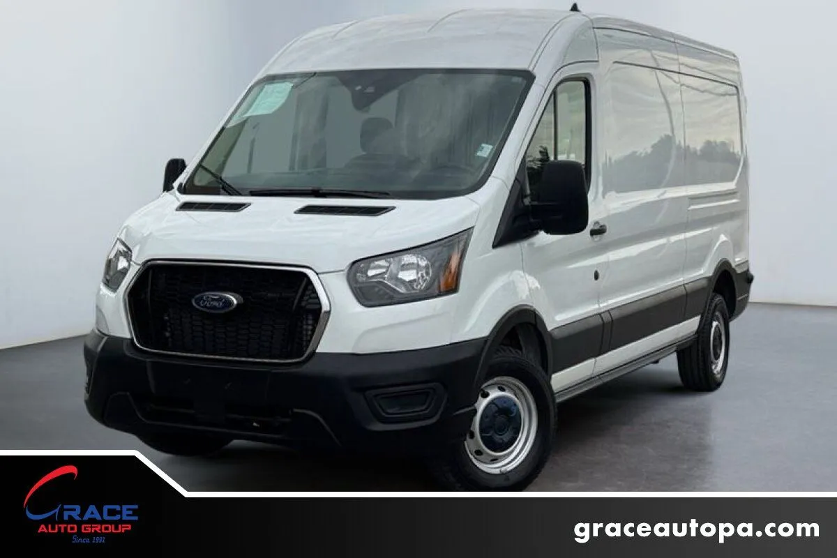 White 2024 Ford Transit 250 Medium Roof for sale in Morrisville, PA