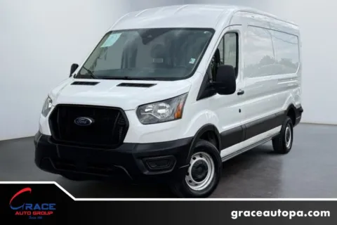 White 2023 Ford Transit 350 Medium Roof for sale in Morrisville, PA