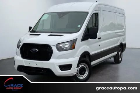 White 2024 Ford Transit 250 Medium Roof for sale in Morrisville, PA