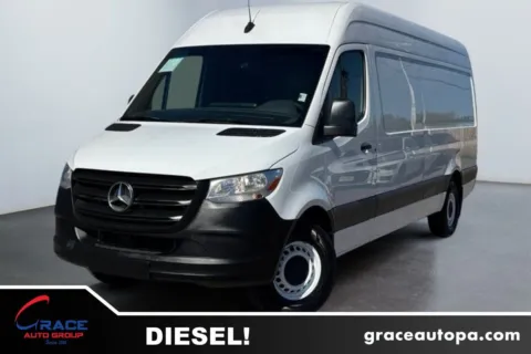 White 2024 Mercedes-Benz Sprinter 2500 High Roof 4-Cyl Diesel for sale in Morrisville, PA