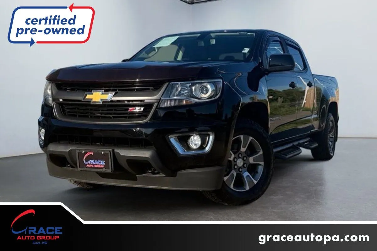 Black 2018 Chevrolet Colorado Z71 for sale in Morrisville, PA