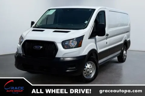 White 2024 Ford Transit 150 Low Roof AWD for sale in Morrisville, PA
