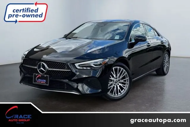 Black 2025 Mercedes-Benz CLA 250 Coupe 4MATIC for sale in Morrisville, PA