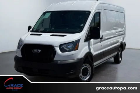 White 2024 Ford Transit 250 Medium Roof for sale in Morrisville, PA