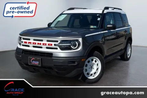 Gray 2024 Ford Bronco Sport Heritage for sale in Morrisville, PA