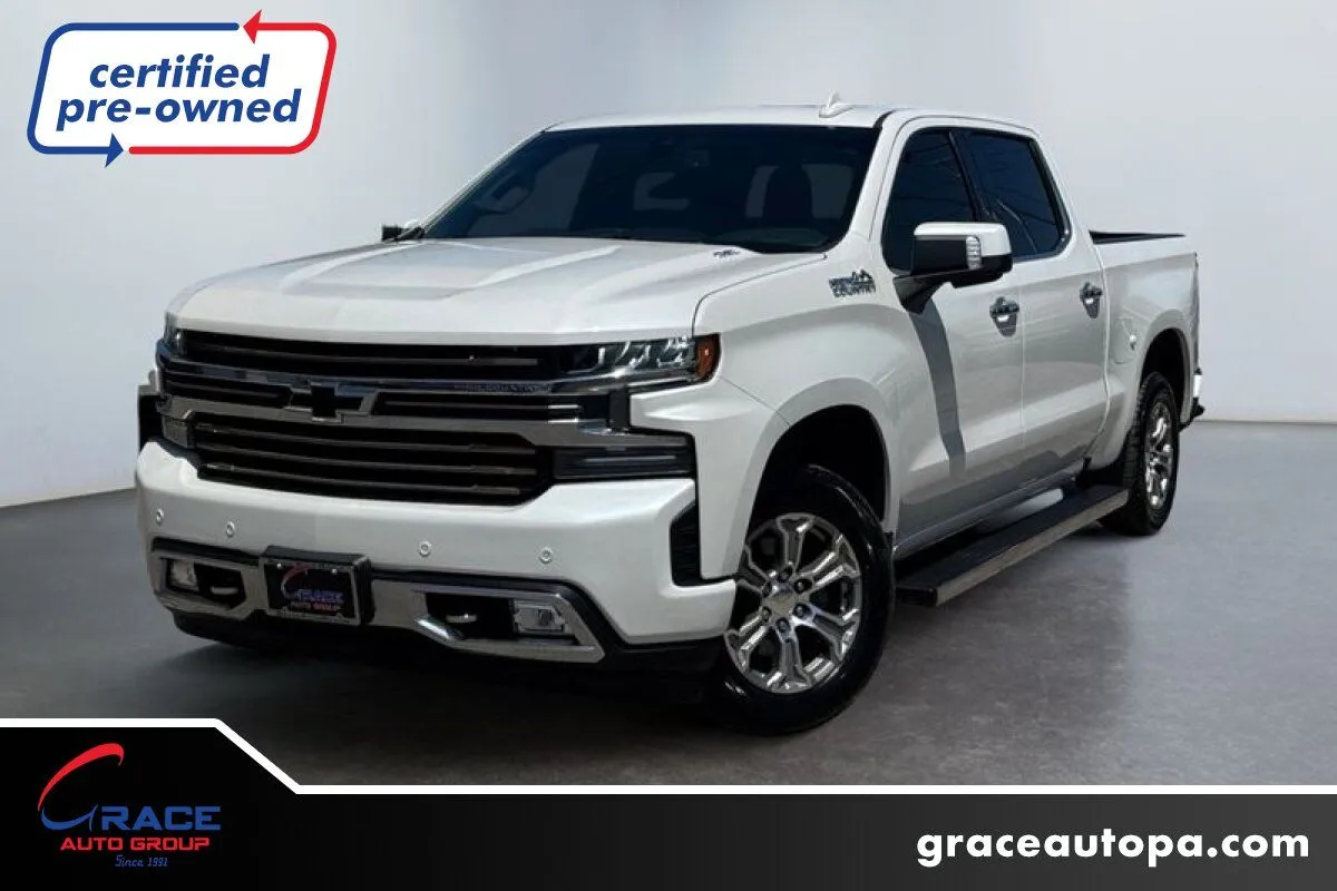 White 2022 Chevrolet Silverado 1500 LTD High Country for sale in Morrisville, PA