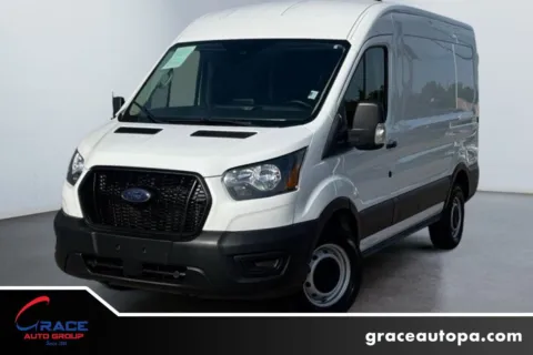 White 2021 Ford Transit 250 Medium Roof for sale in Morrisville, PA