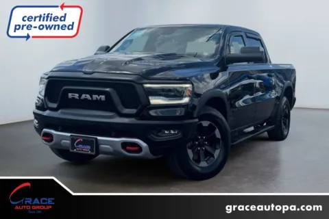 Black 2019 Ram 1500 Rebel Crew Cab 4x4 5'7" Box for sale in Morrisville, PA