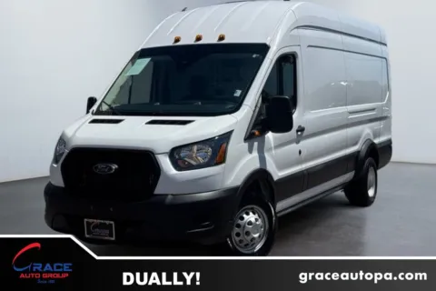 White 2024 Ford Transit 350 HD High Roof Extended for sale in Morrisville, PA