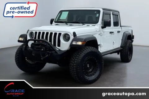 White 2020 Jeep Gladiator Sport S 4x4 for sale in Morrisville, PA