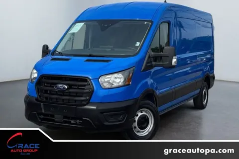 Blue 2024 Ford Transit 250 Medium Roof for sale in Morrisville, PA
