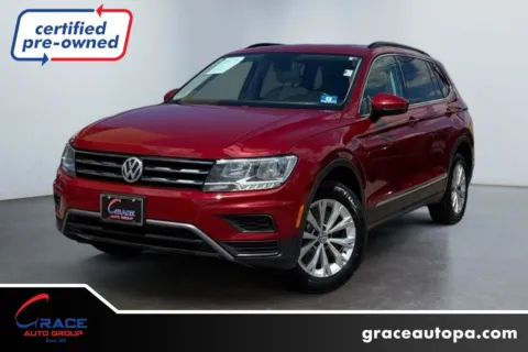 Red 2018 Volkswagen Tiguan 2.0T SE for sale in Morrisville, PA