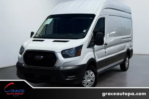White 2023 Ford Transit 250 High Roof for sale in Morrisville, PA