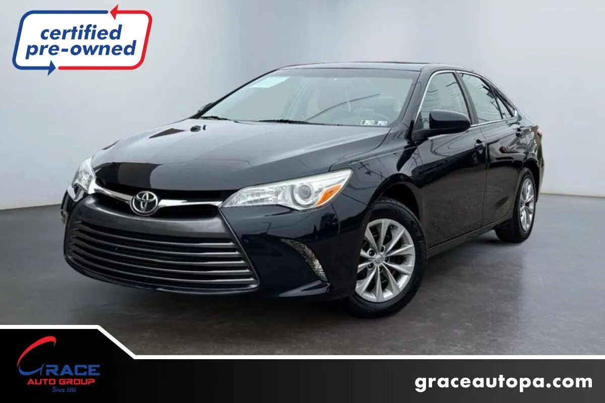 Blue 2016 Toyota Camry LE for sale in Morrisville, PA
