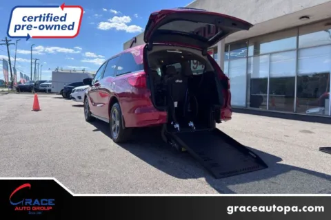 Red 2024 Honda Odyssey EX for sale in Morrisville, PA