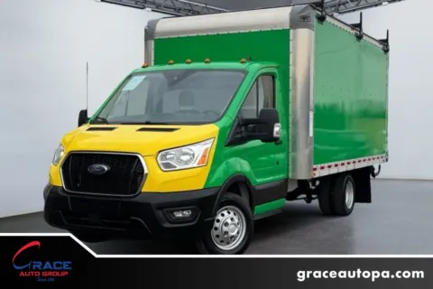 Green 2021 Ford Transit-350 Cutaway 350 HD for sale in Morrisville, PA