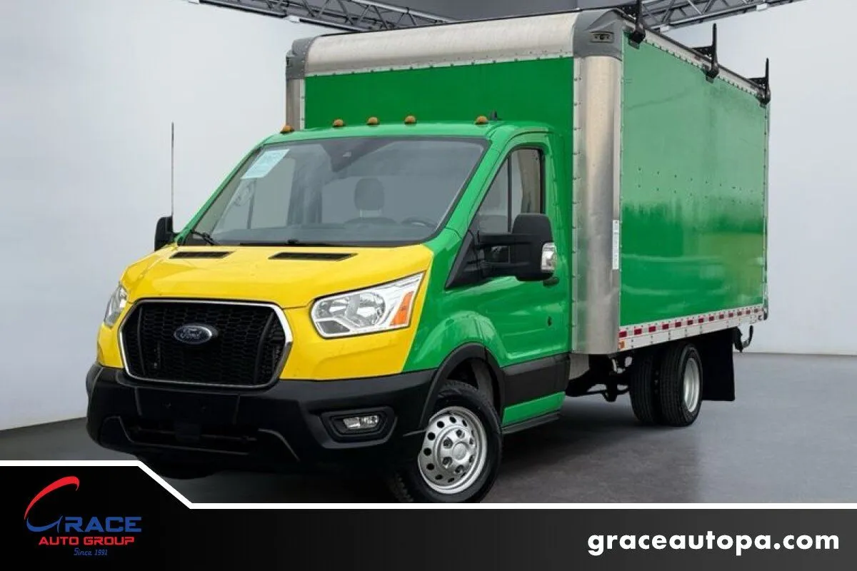 Green 2021 Ford Transit-350 Cutaway 350 HD for sale in Morrisville, PA