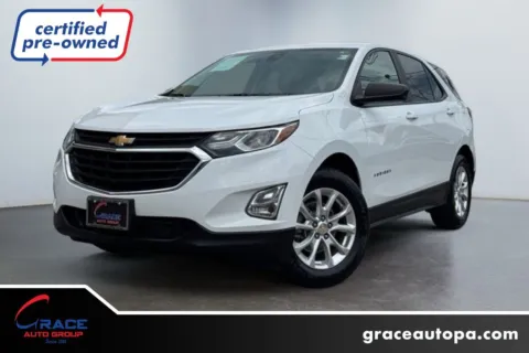 White 2021 Chevrolet Equinox FWD LS for sale in Morrisville, PA
