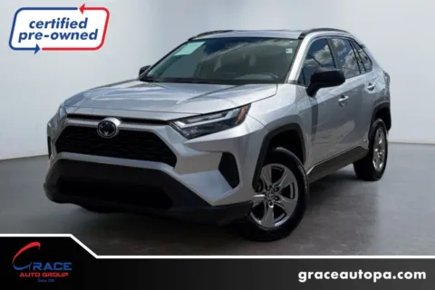 Silver 2024 Toyota RAV4 Hybrid LE for sale in Morrisville, PA