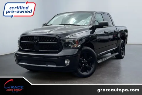 Black 2018 Ram 1500 Big Horn Crew Cab 4x4 5'7" Box for sale in Morrisville, PA