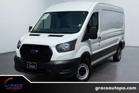 White 2025 Ford Transit 250 Medium Roof for sale in Morrisville, PA
