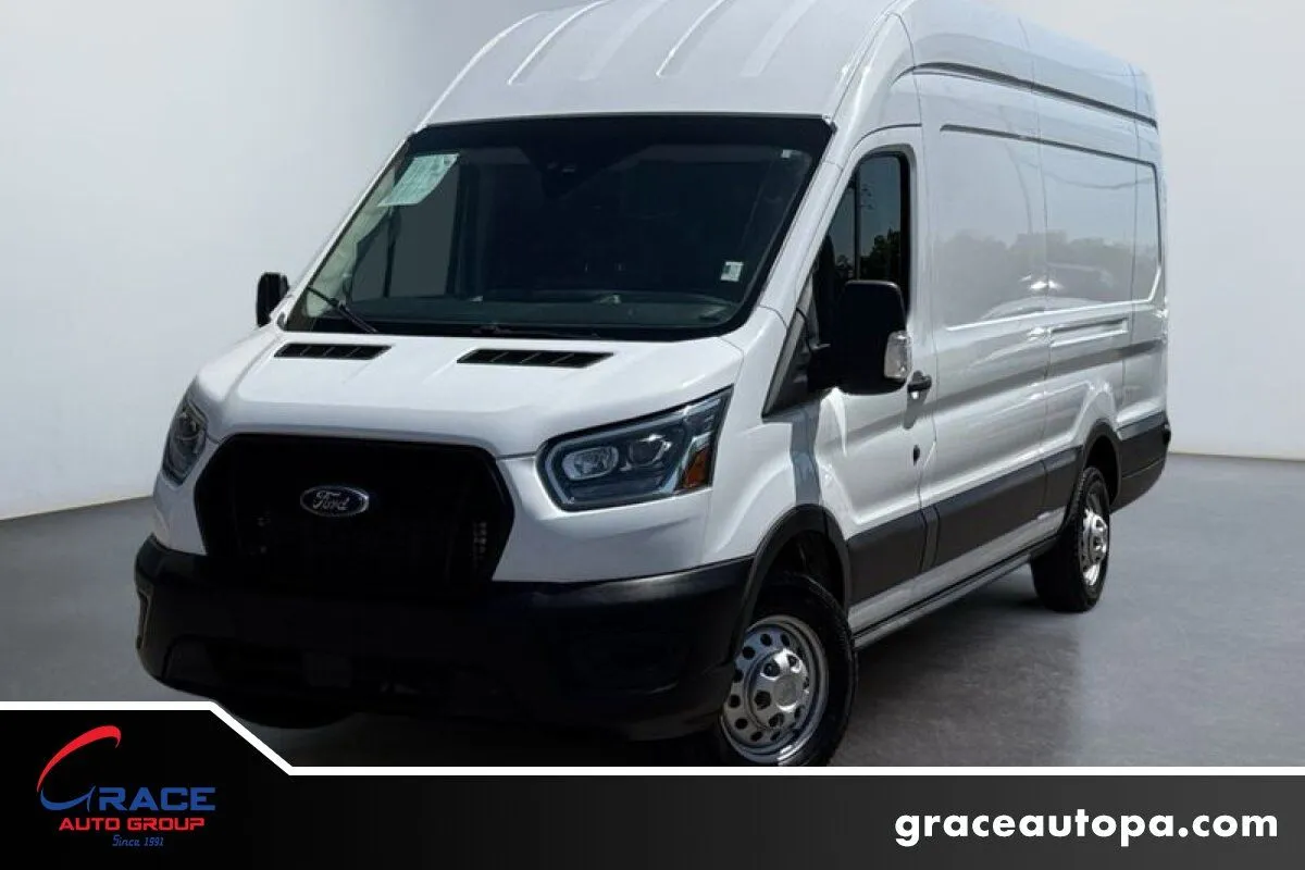 White 2025 Ford Transit 350 HD High Roof Extended for sale in Morrisville, PA