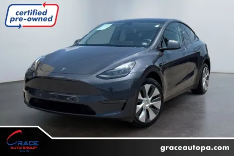 Silver 2023 Tesla Model Y Long Range Dual Motor All-Wheel Drive for sale in Morrisville, PA
