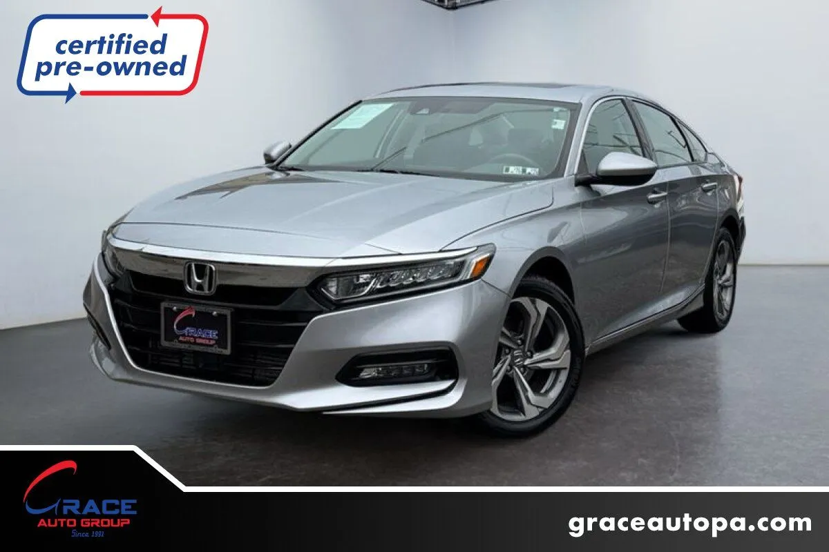 Silver 2018 Honda Accord EX for sale in Morrisville, PA