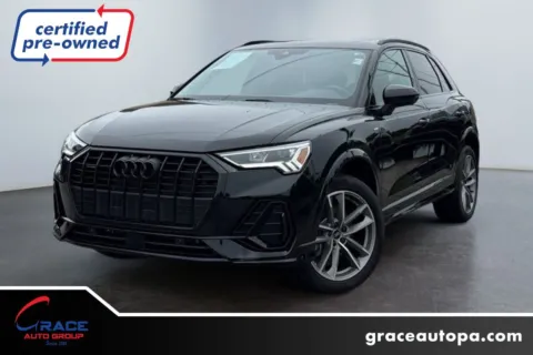 Black 2025 Audi Q3 Premium 45 TFSI S line quattro Tiptronic for sale in Morrisville, PA