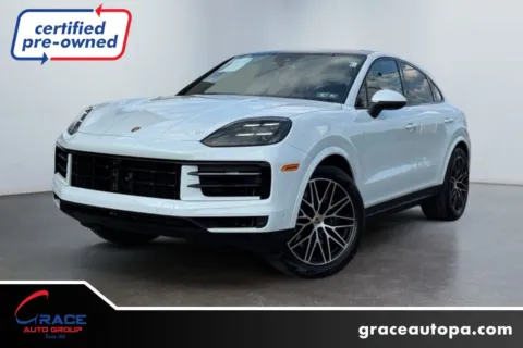 White 2024 Porsche Cayenne Coupe for sale in Morrisville, PA